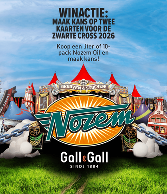 Winactie: Maak kans op twee kaarten voor de Zwarte Cross 2026. Koop een liter of 10-pack Nozem Oil en maak kans!